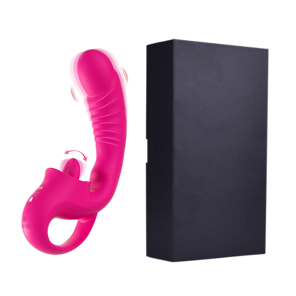 AINIO Silicone Licking Vibrator